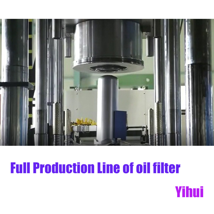 YIHUI Patented Technology Oil Filter Making Production Line